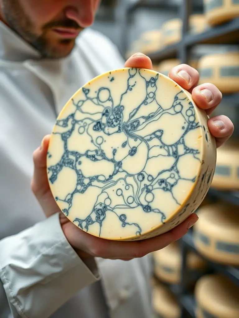 A screen capture of a Rayhanet Academy instructor explaining cheese-making techniques in a professionally recorded video.